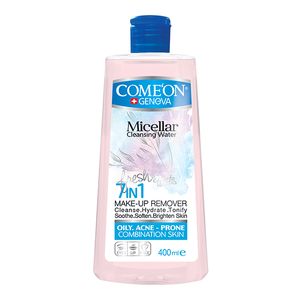 آب پاک کننده آرایش صورت کامان مدل oily skin حجم 400 میلی لیتر