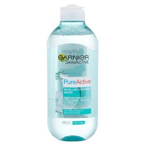 آب پاک کننده صورت گارنیه مدل skin active pure حجم 400 میلی لیتر