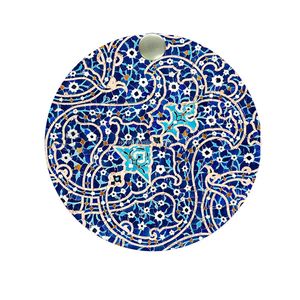 آینه جیبی طرح سنتی اسلیمی کد a105