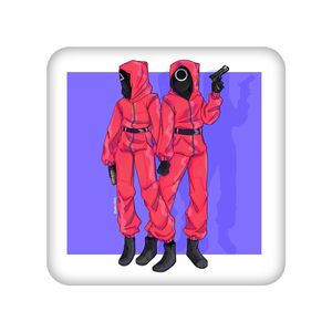 آینه جیبی مدل squid game کد 2252