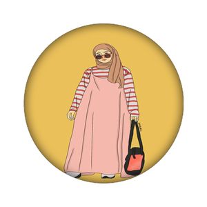آینه جیبی مدل زن کد 1561