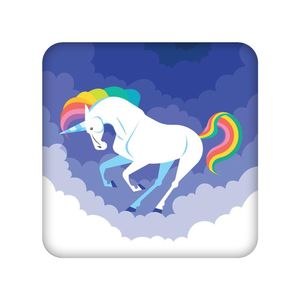 آینه جیبی مدل یونیکورن کد 1977