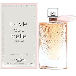 ادو تویلت زنانه لانکوم مدل la vie est belle eclat حجم 100 میلی لیتر