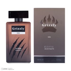 ادو تویلت مردانه النترا مدل grizzly حجم 100 میلی لیتر