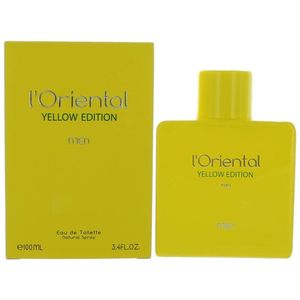 ادو تویلت مردانه اورینتال مدل yellow edition حجم 100 میلی لیتر