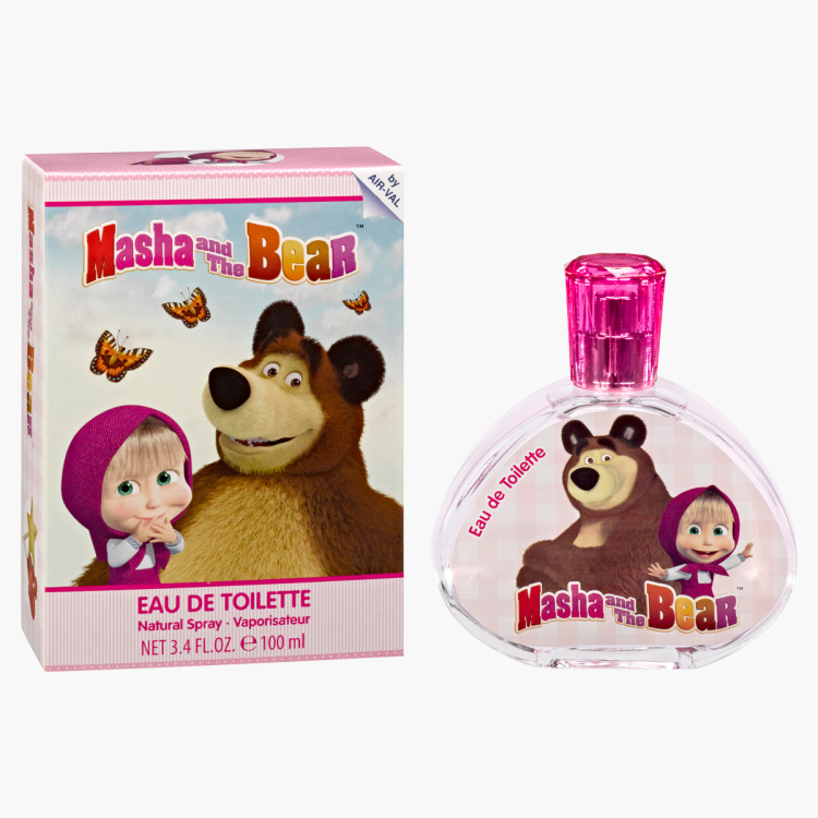 ادو تویلت کودک ایر وال مدل masha and the bear حجم 100 میلی لیتر