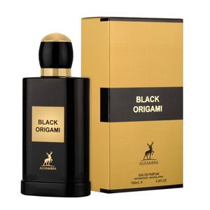 ادو پرفیوم الحمبرا مدل black origami حجم 100 میلی لیتر