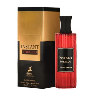 ادو پرفیوم الحمبرا مدل instant tobacco حجم 85 میلی لیتر