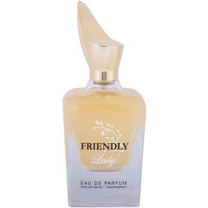 ادو پرفیوم زنانه فراگرنس ورد مدل friendly lady حجم 100 میلی لیتر