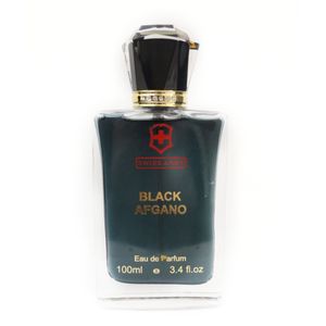 ادو پرفیوم سوئیس آرمی مدل nasomatto black afgano حجم ۱۰۰ میلی لیتر
