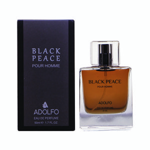 ادو پرفیوم مردانه آدولفو مدل black peace حجم 50 میلی لیتر