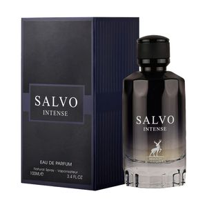 ادو پرفیوم مردانه الحمبرا مدل salvo intense حجم 100 میلی لیتر
