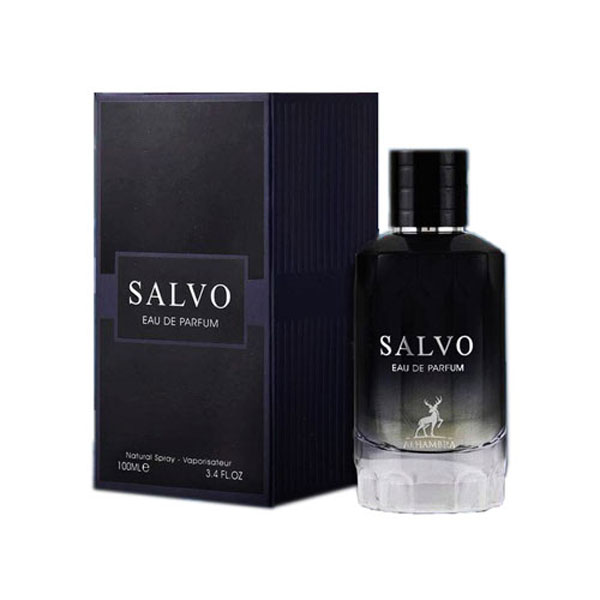 ادو پرفیوم مردانه الحمبرا مدل salvo حجم 100 میلی لیتر