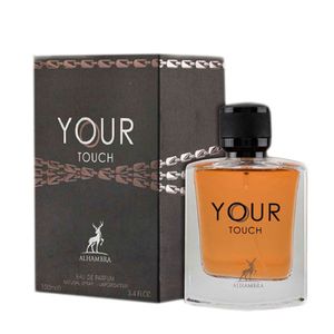 ادو پرفیوم مردانه الحمبرا مدل your touch حجم 100 میلی لیتر