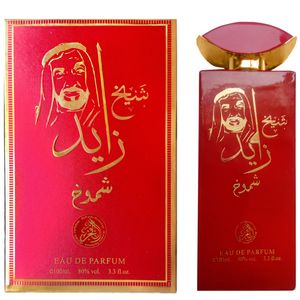 ادو پرفیوم مردانه الفخر مدل شیخ زاید شموخ حجم 100 میلی لیتر