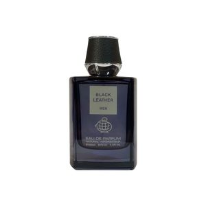 ادو پرفیوم مردانه فراگرنس ورد مدل black leather men حجم 100 میلی لیتر