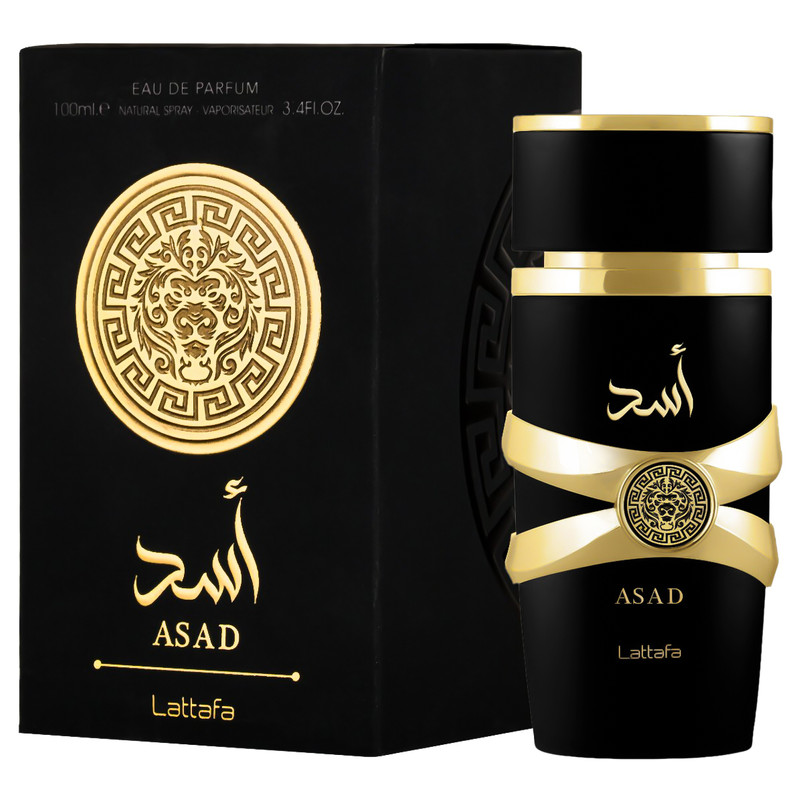 ادو پرفیوم مردانه لطلفه مدل asad حجم 100 میلی لیتر