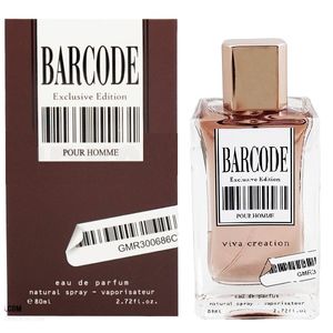 ادو پرفیوم مردانه ویوا کریشن مدل barcode exlusive edition حجم 80 میلی لیتر