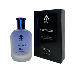 ادو پرفیوم مردانه پاشا مدل sauvage dior حجم 50 میلی لیتر