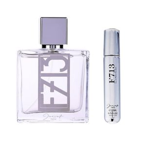 ادو پرفیوم مردانه ژک ساف مدل f713 حجم 100 میلی لیتر به همراه عطر جیبی مردانه ژک ساف مدل f713 حجم 22 میلی لیتر
