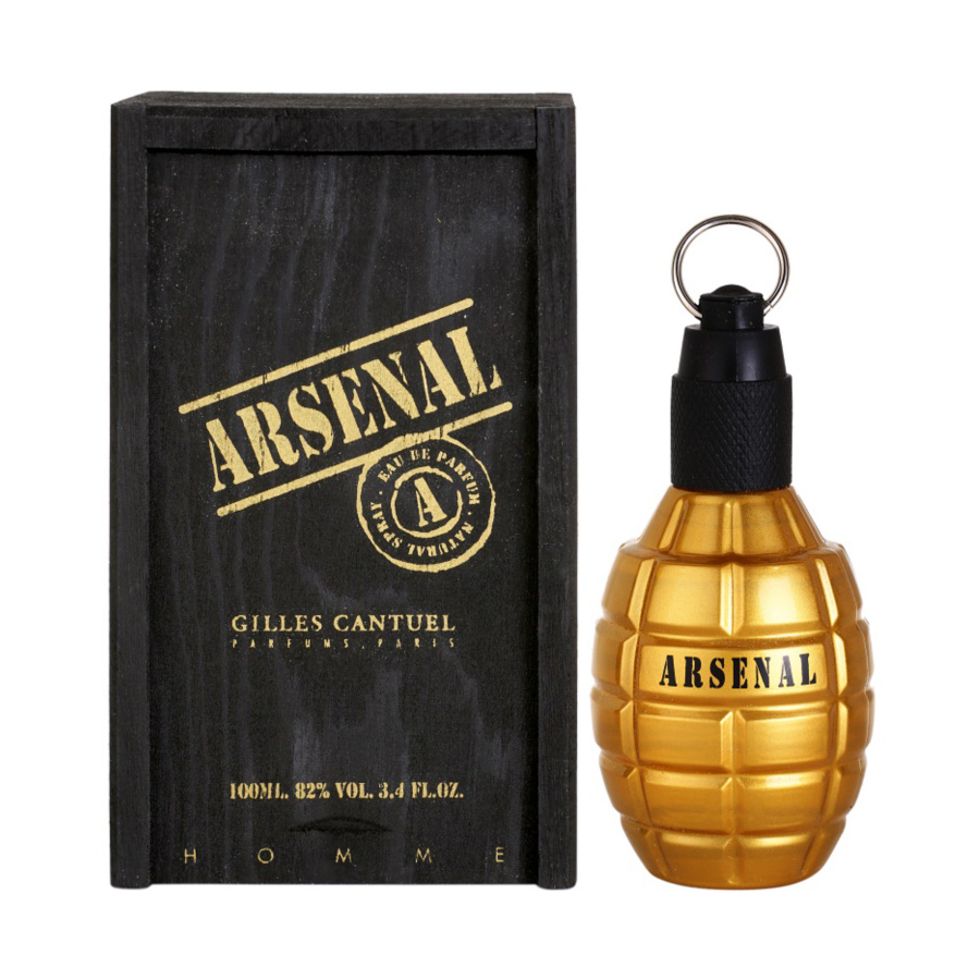 ادو پرفیوم ژیل کانتوئل مدل arsenal gold حجم 100 ملی لیتر