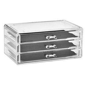 استند لوازم آرایشی نیلوشاپ مدل سه کشو کد 3drawers