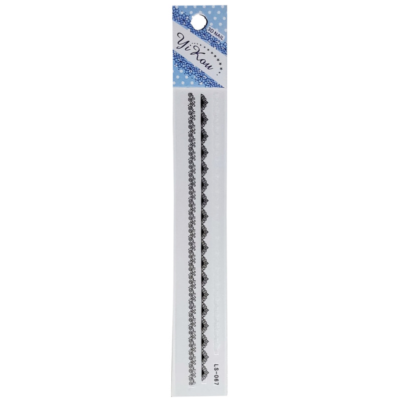 استیکر طراحی ناخن مدل ls067 مجموعه 6 عددی