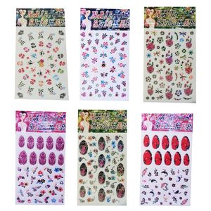 استیکر طراحی ناخن مدل n3 مجموعه 6 عددی