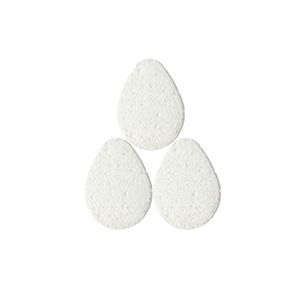 اسفنج پاک کننده صورت مینیسو مدل wood pulp fiber مجموعه 3 عددی