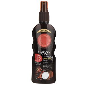 اسپری برنزه کننده کابانا سان مدل medium spf15 حجم 200 میلی لیتر
