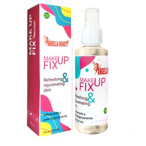 اسپری تثبیت کننده آرایش آنجلا بیوتی مدل glow.w حجم 120 میلی لیتر
