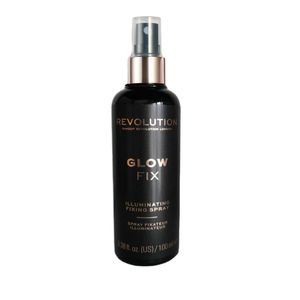 اسپری تثبیت کننده آرایش رولوشن مدل glow fix حجم 100 میلی لیتر
