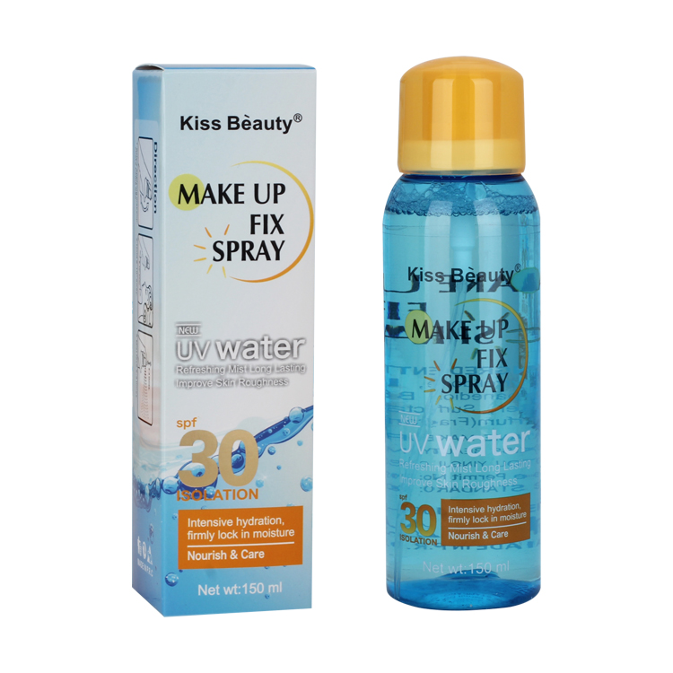 اسپری تثبیت کننده آرایش کیس بیوتی مدل uv water حجم 150 میلی لیتر