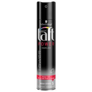 اسپری حالت دهنده مو تافت سری power haarlack مدل mega stark 5 حجم 300 میلی لیتر