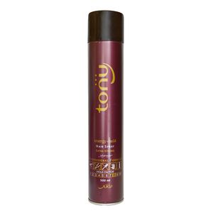 اسپری حالت دهنده مو تونی مدل extra strong حجم 500 میلی لیتر