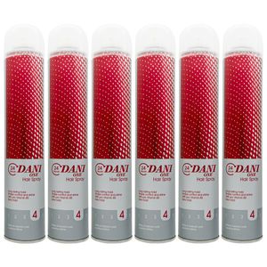 اسپری حالت دهنده مو دنی وان مدل extra hold حجم 500 میلی لیتر مجموعه 6 عددی