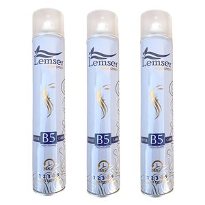 اسپری حالت دهنده مو لمسر مدل frz3 حجم 500 میلی لیتر بسته 3 عددی