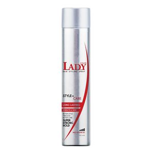 اسپری حالت دهنده مو لیدی کالر مدل super strong حجم 500 میلی لیتر