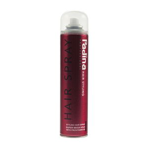 اسپری حالت دهنده مو پادینا مدل super strong حجم 250 میلی لیتر