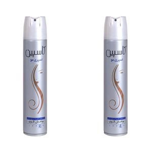 اسپری حالت دهنده مو کاسپین مدل a250 حجم 250 میلی لیتر بسته 2 عددی