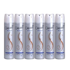 اسپری حالت دهنده مو کاسپین کد 362 حجم 250 میلی لیتر مجموعه 6 عددی