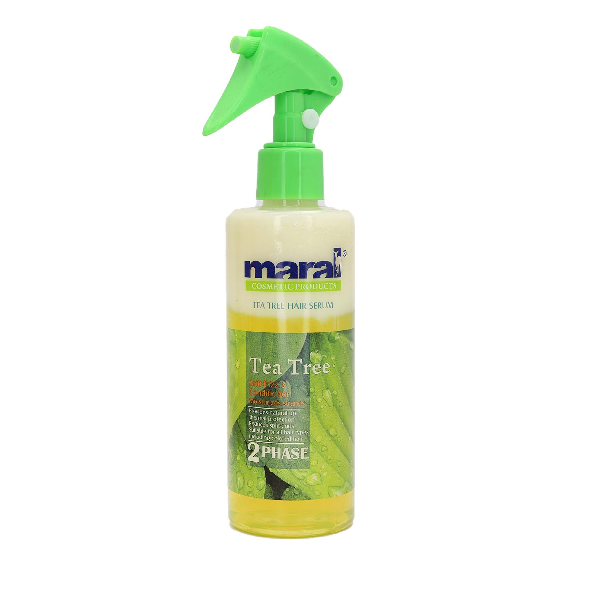 اسپری دو فاز مو مارال مدل tea tree حجم 250 میلی لیتر