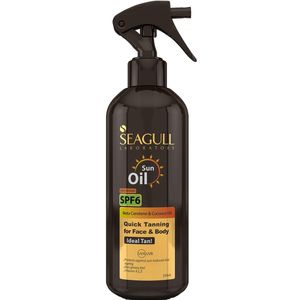 اسپری روغن آفتاب سی گل مدل spf6 حجم 250 میلی لیتر