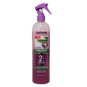 اسپری مو باباریا مدل aloe vera حجم 500 میلی لیتر