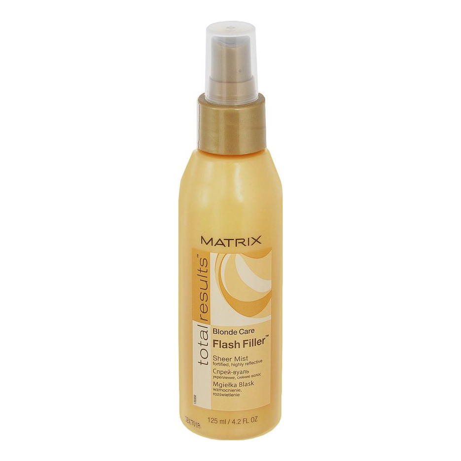 اسپری مو ماتریکس مدل blonde care flash filler حجم 125 میلی لیتر