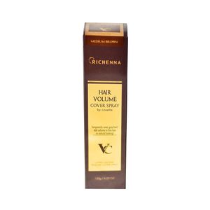 اسپری پرپشت کننده و حجم دهنده مو ریچنا مدل medium brown