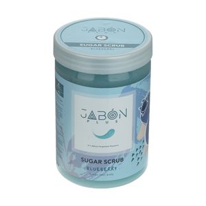 اسکراب شکری لایه بردار پوست ژبن پلاس مدل blueberry وزن 900 گرم