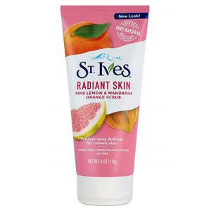 اسکراب صورت اس تی ایوز مدل radiant skin حجم 170 میلی لیتر