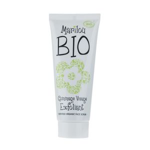 اسکراب صورت ماریلو بایو مدل shea butter حجم 75 میلی لیتر