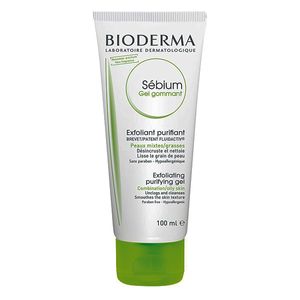 اسکراب لایه بردار بایودرما مدل gel gommant حجم 100 میلی لیتر